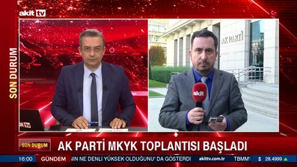 AK Parti MKYK toplantısı başladı