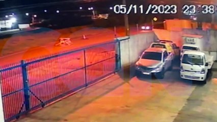 Vídeo mostra colisão frontal entre carro e moto às margens da BR-467