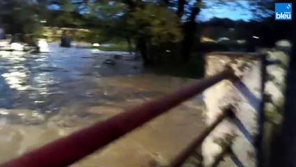 Inondations dans le Pas-de-Calais : l'Aa déborde à Blendecques