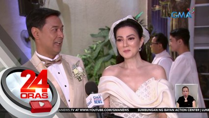 Wedding scene ni Lyneth at Doc Carlos sa "Abot Kamay na Pangarap," ipinasilip | 24 Oras