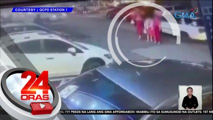 Babae, nakaladkad sa tangkang paghablot ng kanyang bag ng mga snatcher | 24 Oras