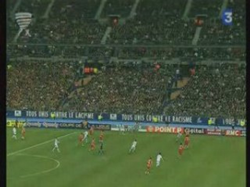 Lens 1-2 PSG - finale 2008,but de pauleta