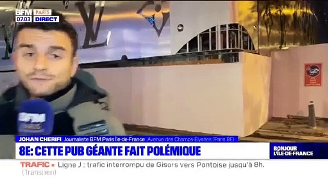 Futur magasin Louis Vuitton, Opéra Garnier, église de la Madeleine... A Paris, des publicités géantes enrobent des bâtiments et divisent les Parisiens - VIDEO