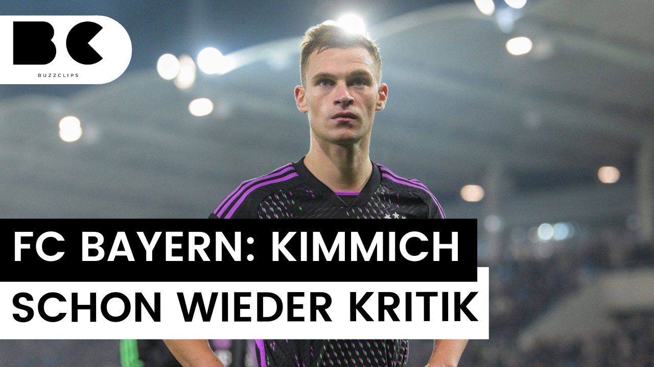 Joshua kimmich: wieder diskussionen beim fc bayern!