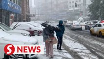 Northern China hit by blizzards and heavy snowfall