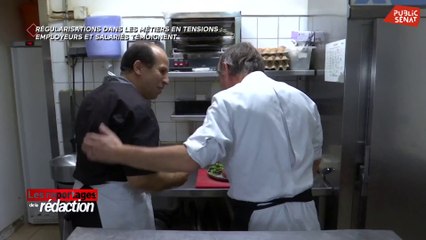 Reportage régularisation métiers en tension