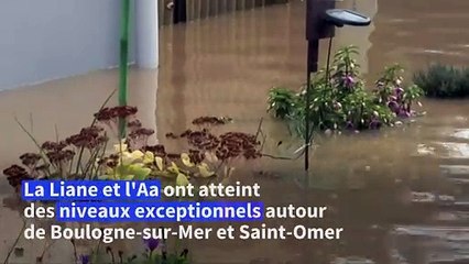 Pas-de-Calais: crues "exceptionnelles", une soixantaine de communes touchées