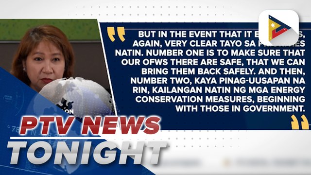 NEDA: Gov't has measure in place in case Israel-Hamas war escalates