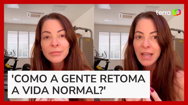 Ana Paula Padrão desabafa sobre cuidar do marido após acidente: Me sinto vulnerável