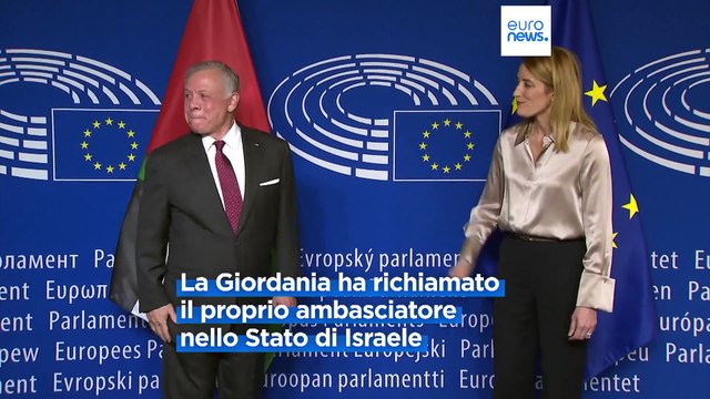 Crisi in Medio Oriente, Ue e Nato accolgono il re di Giordania a Bruxelles