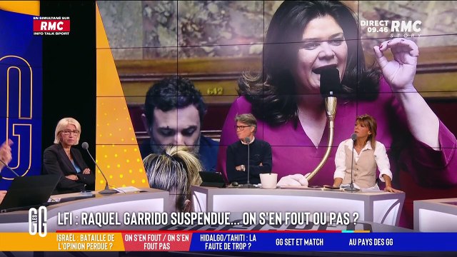 Raquel Garrido humiliée par LFI, le débat explose aux Grandes Gueules sur RMC