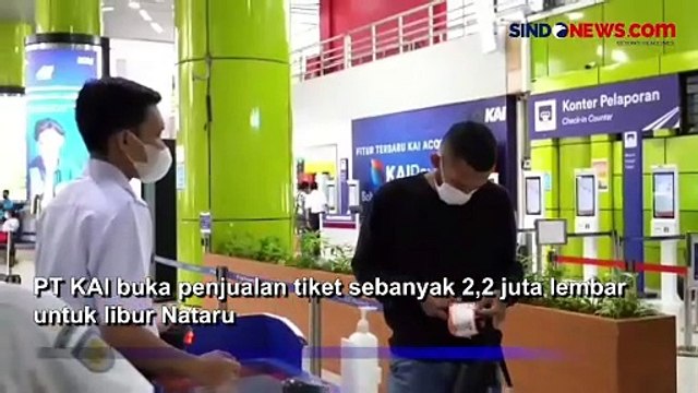 Penjualan Tiket Dibuka, PT KAI Siapkan 2,2 Juta Lembar Tiket Libur Nataru