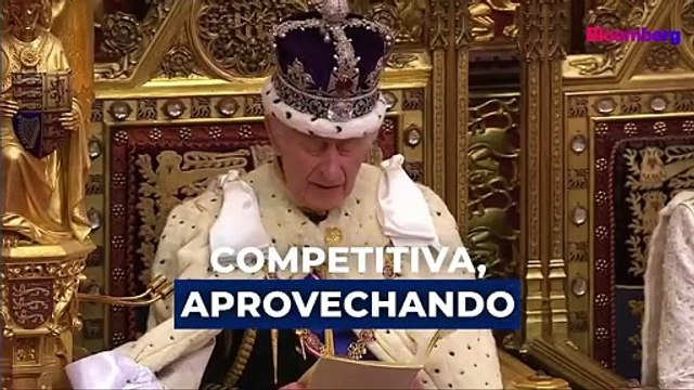 Rey Carlos III en su primer discurso ante el Parlamento británico