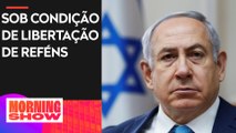 Netanyahu avalia “pausas táticas” entre Israel e Hamas para ajuda humanitária em Gaza