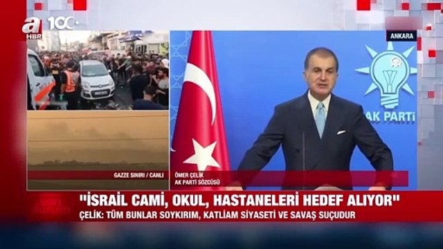 AK Partili Çelik basın toplantısını terk etti: ''Ara vermemiz lazım''