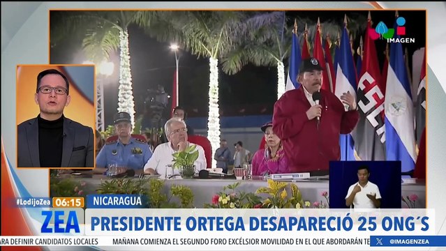 Daniel Ortega ordenó disolver 25 organizaciones no gubernamentales