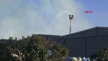 KAHRAMANMARAŞ'TA FABRİKA YANGINI