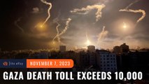 Gaza death toll tops 10,000; UN calls it a children’s graveyard