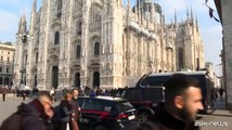 Rafforzate misure di sicurezza a Milano per match Milan-Psg