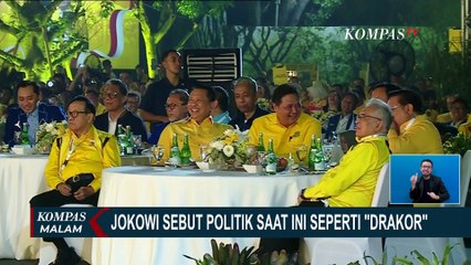 Jokowi Singgung Kondisi Politik Kini Penuh Drama Seperti Sinetron, Sindir Siapa?
