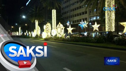 Mga dekorasyong Pampasko, pinailawan na sa iba't ibang lugar sa Pilipinas | Saksi