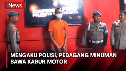 Ngaku Polisi Sedang Kejar Tersangka, Pedagang Minuman Bawa Kabur Motor di Yogya