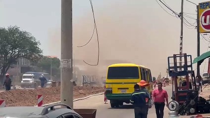 Emergencia por fuga de gas en Santa Cruz de la Sierra