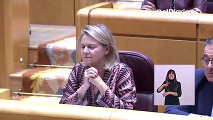 Una senadora del PP llama "antisemita" a Belarra y luego se mofa de la ministra porque en su respuesta dice la palabra "jamás"