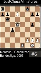 Marcelin vs Gschnitzer, 2003. Two Queens Checkmate