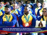 Pdte. Nicolás Maduro recibe a los Campeones y Campeonas de los XIX Juegos Panamericanos  2023