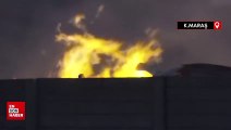 Kahramanmaraş'ta fabrika yangını