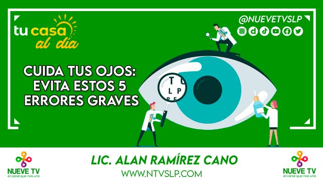 Cuida tus Ojos: Evita Estos 5 Errores Graves