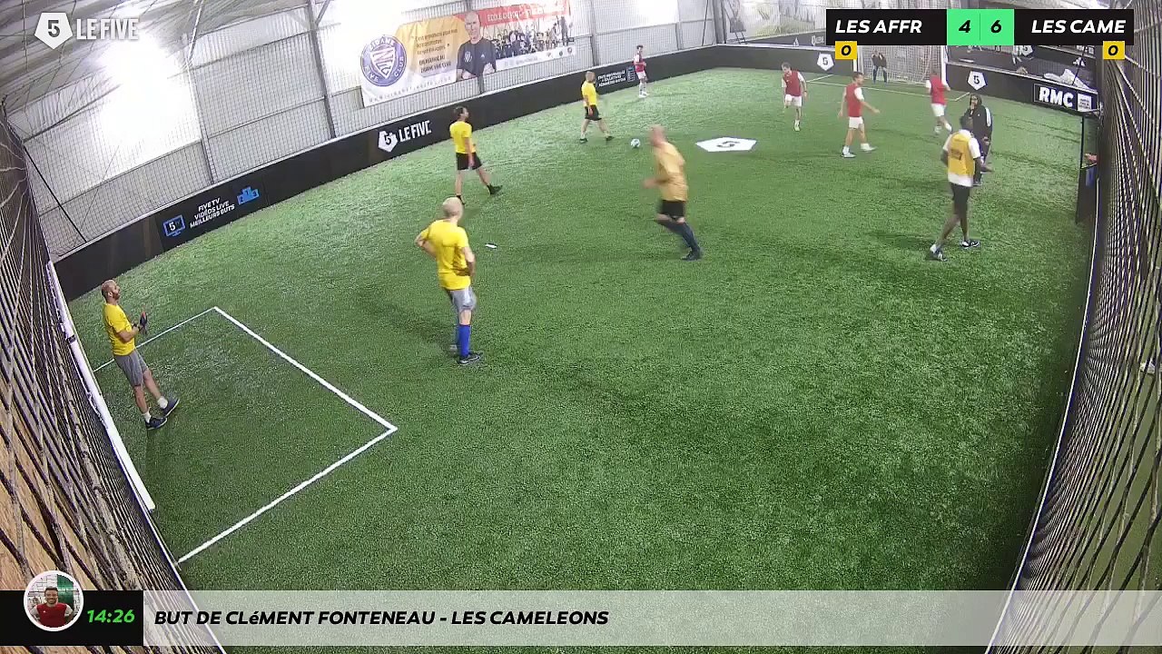 But de Clément FONTENEAU - LES CAMELEONS