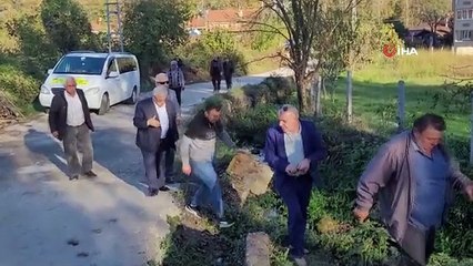 Annesini ziyarete giderken geçirdiği kaza sonucu ölen genç muhtar toprağa verildi