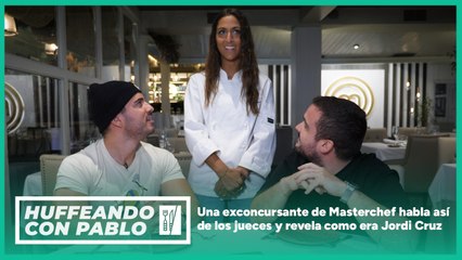 Una exconcursante de Masterchef habla así de los jueces y revela como era Jordi Cruz detrás de las cámaras
