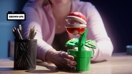 The BRAND-NEW... LEGO® Super Mario™ Piranha Plant!