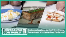 Probamos los platos de Jordi Cruz, Pepe Rodríguez y Samantha en el restaurante de Masterchef en Madrid