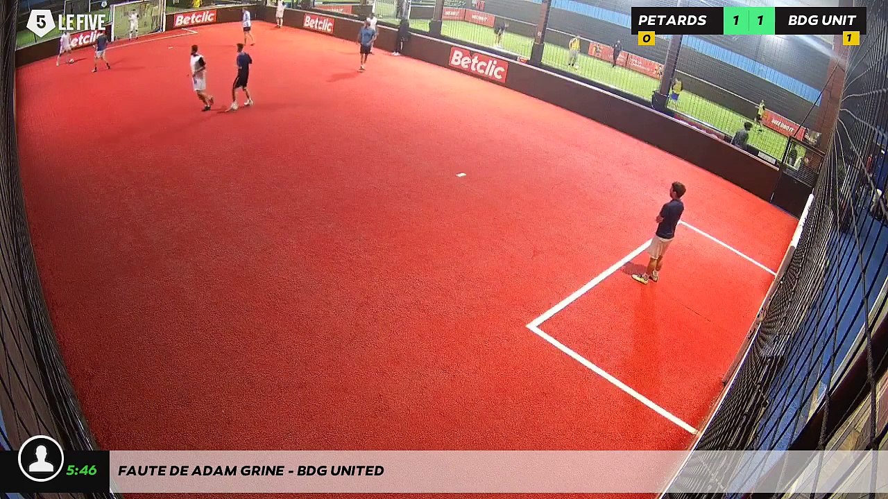 Faute de Adam GRINE - BDG UNITED