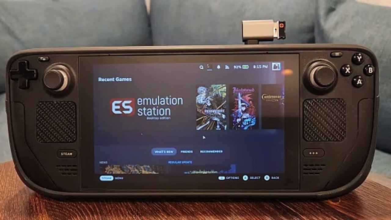 Use dws remote control to connect to your Steam Deck