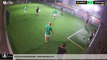 Faute de Rémi BOSCHER - SPORTING BELETTE