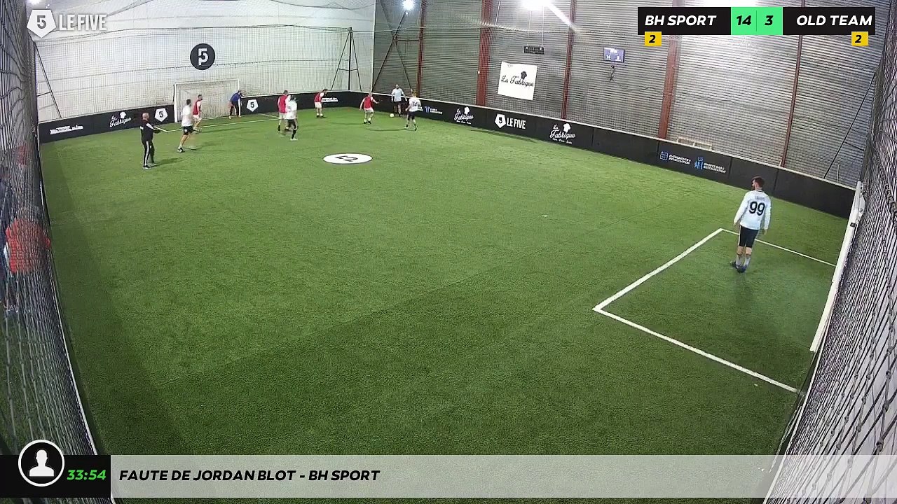 Faute de JORDAN BLOT - BH SPORT