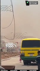 SE CERRARON VÁLVULAS Y CONTINUA LA EMERGENCIA POR FUGA DE GAS EN UN DUCTO 