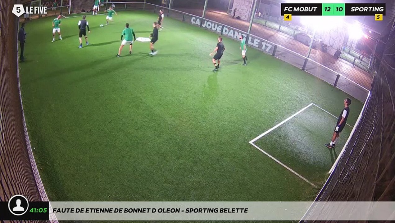 Faute de ETIENNE DE BONNET D'OLEON - SPORTING BELETTE