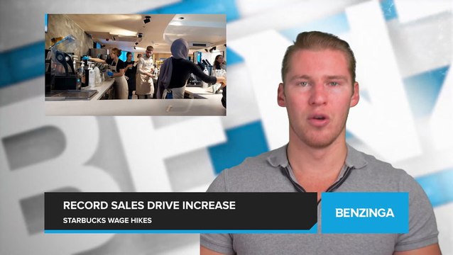 Starbucks Boosts Wages and Perks for U.S. Employees After Record Sales