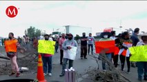 Manifestantes de Edomex abren parcialmente Circuito Exterior Mexiquense tras bloqueo
