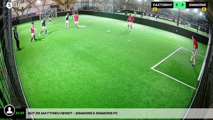 But de Matthieu HENOT - SIMMONS & SIMMONS FC