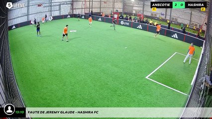 Faute de Jeremy Glaude - Hashira FC