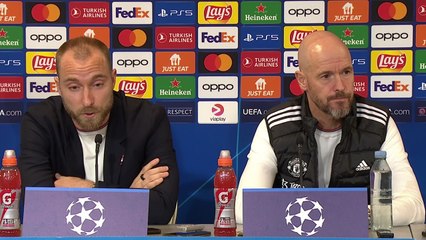Ten Hag and Eriksen on Manchester Utd's must win UCL game at Copenhagen