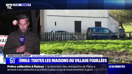 Download Video: Disparition d'Émile: toutes les maisons du hameau du Haut-Vernet ont été perquisitionnées