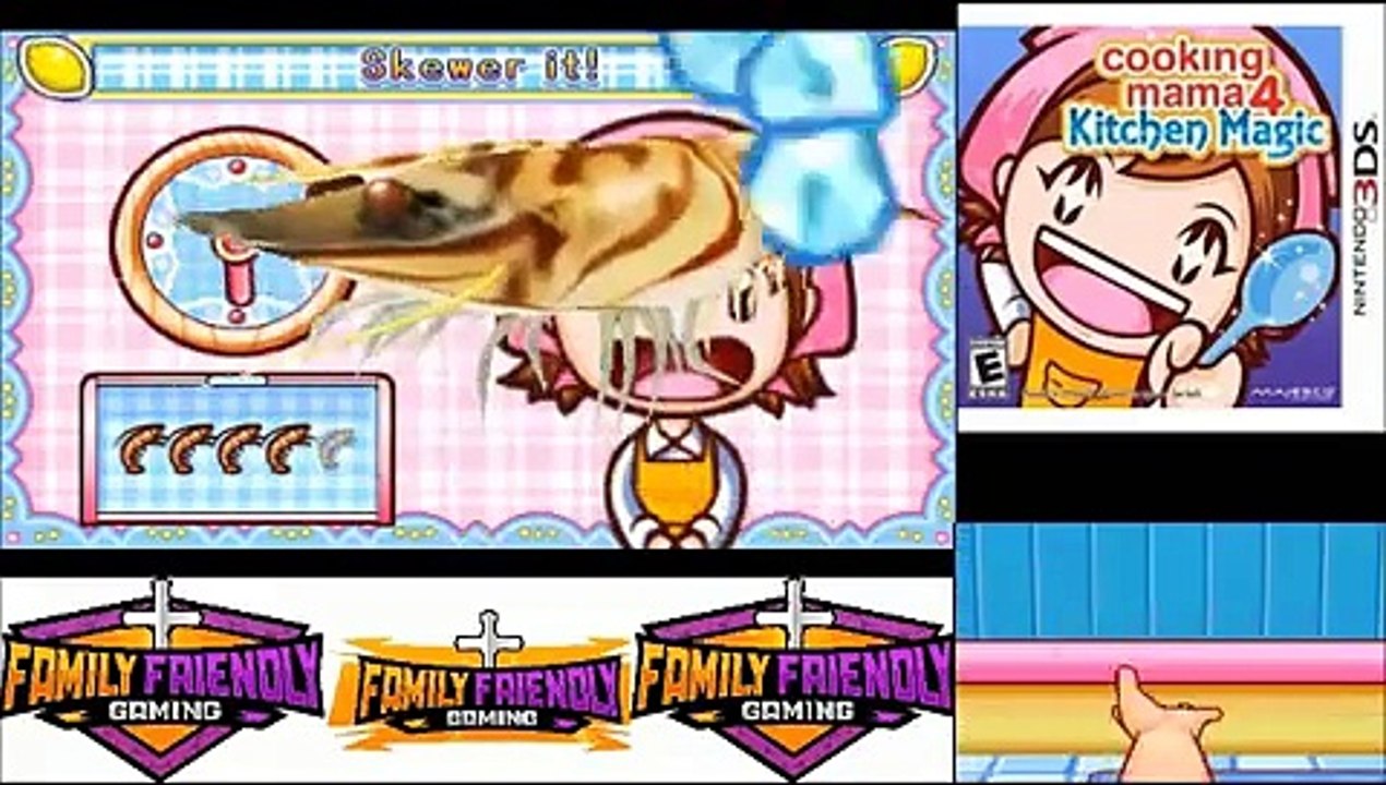 Cooking Mama 4 Kitchen Magic Grilled Shrimp